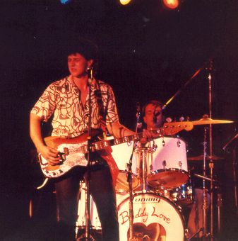 Hugh Carroll on bass and Rich Starr on Drums